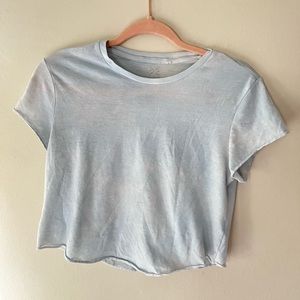 Washed out tie dye shirt pacsun
